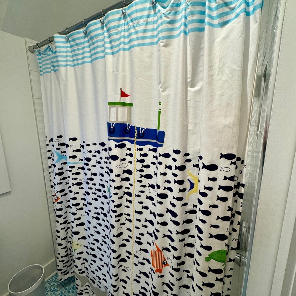 Pottery Barn Kids Shower Curtain